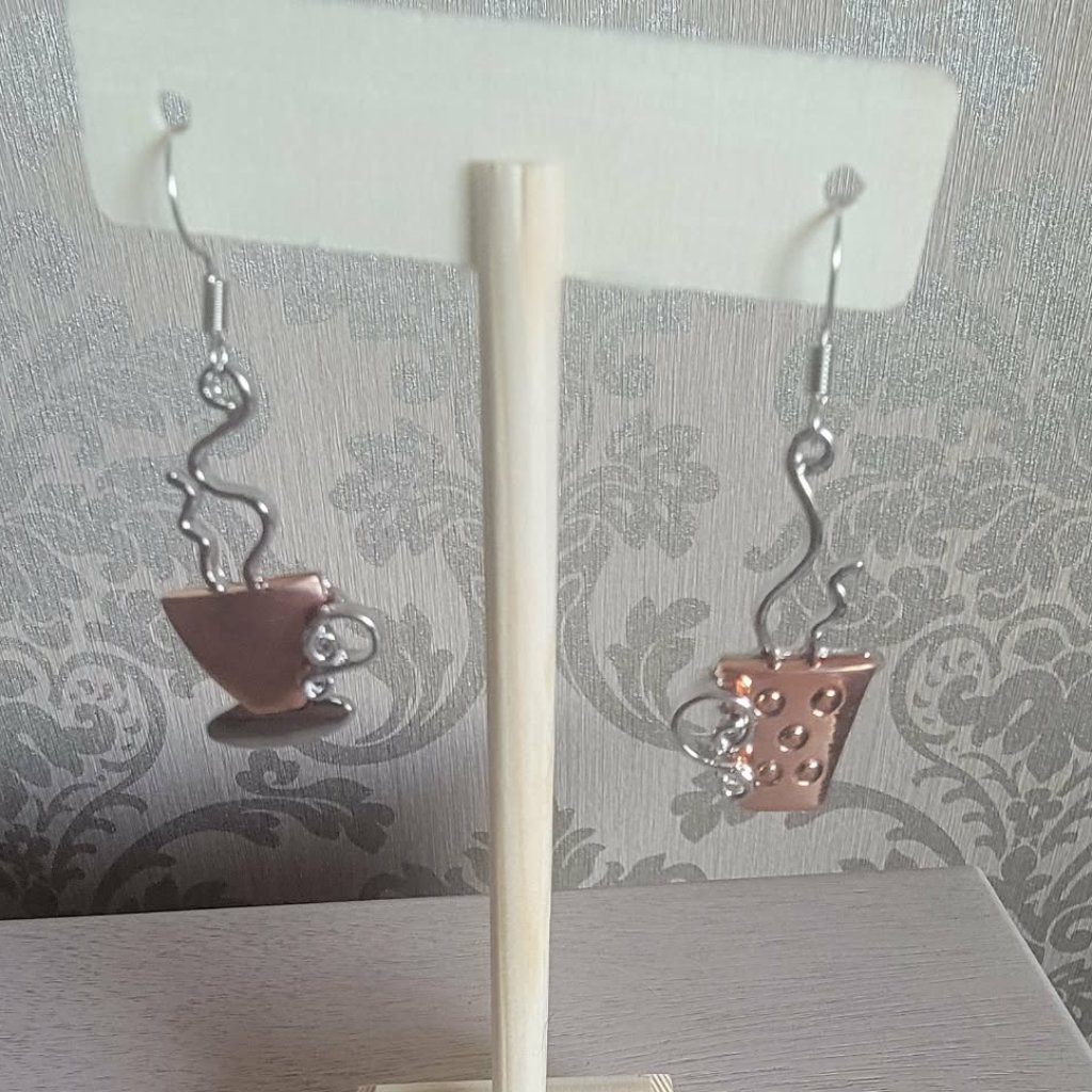 Coffee/Tea Earrings